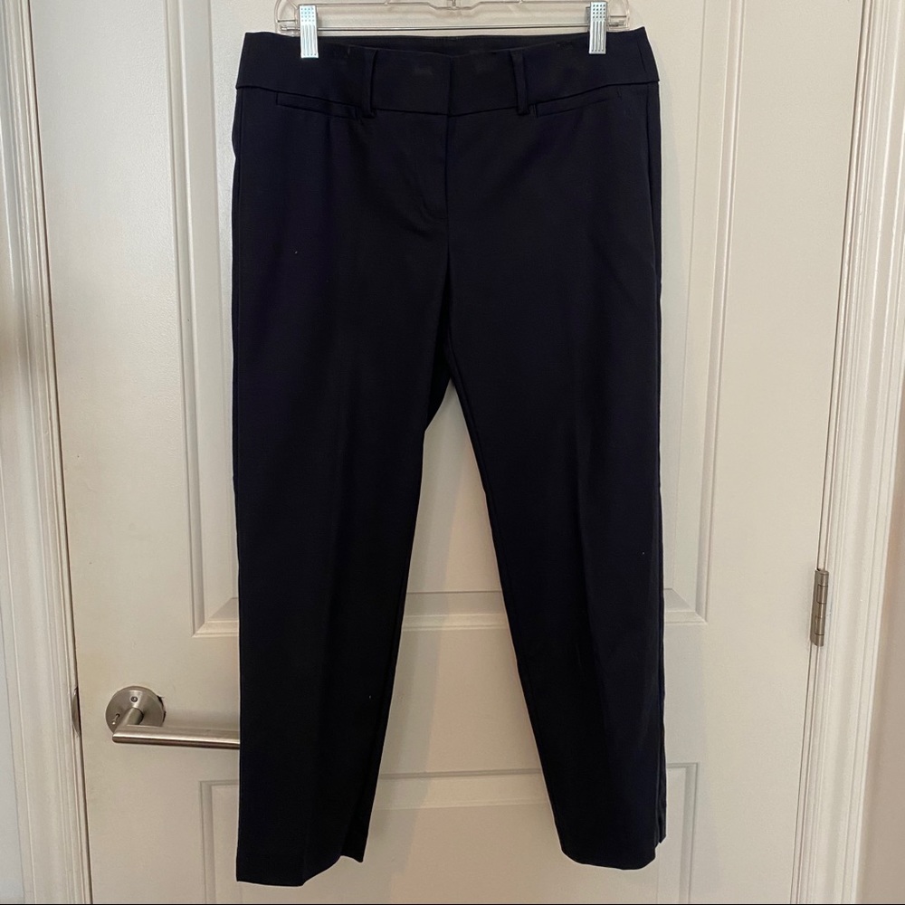 LOFT Marisa fit navy pants